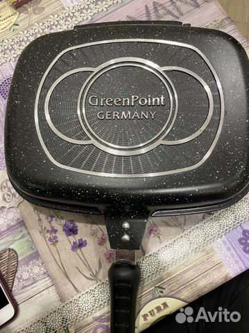 Сковорода гриль новая