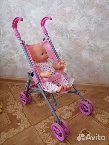 Коляска кукольная