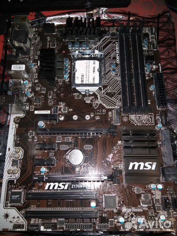 Materinskaya Plata Msi Z170a Pc Mate 1151 Kupit V Ufe Bytovaya Elektronika Avito