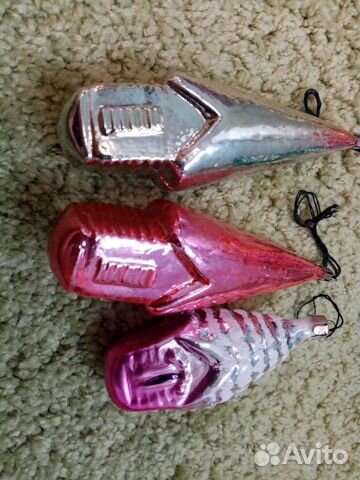 Елочные игрушки СССР