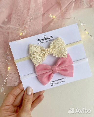 Бантики ручной работы