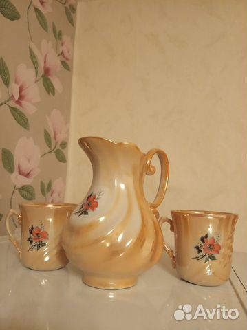 Стаканы, вазы хрусталь, набор кувшин и бокалы