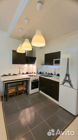 

Квартира-студия, 35 м², 2 кровати