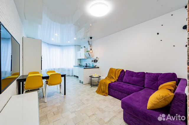 

2-к. квартира, 55 м², 2 кровати
