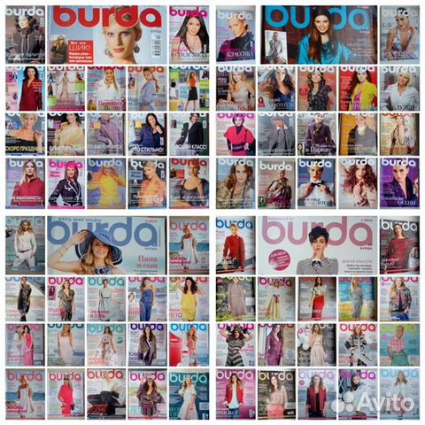 Burda от раритетных до новых