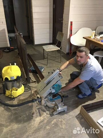 Установка межкомнатных дверей