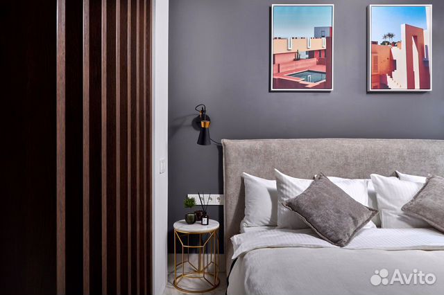 

Квартира-студия, 35 м², 2 кровати