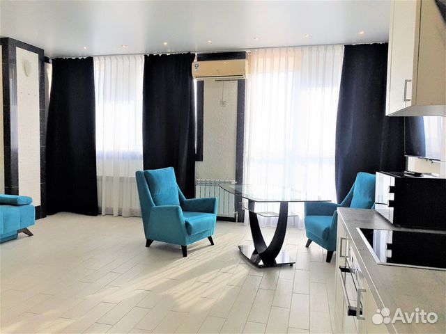 

Квартира-студия, 48 м², 2 кровати
