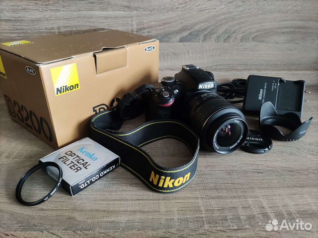 Зеркальный фотоаппарат Nikon d3200 nikkor 18-55 vr