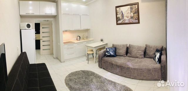 

Квартира-студия, 26 м², 2 кровати