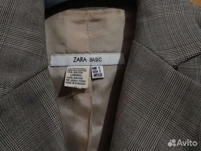 Пиджак zara