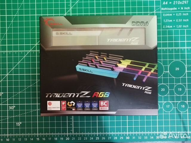 DDR4 B-Die G.Skill TridentZ RGB 32Gb 2x16