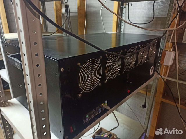 Закрытый корпус для майнинг фермы