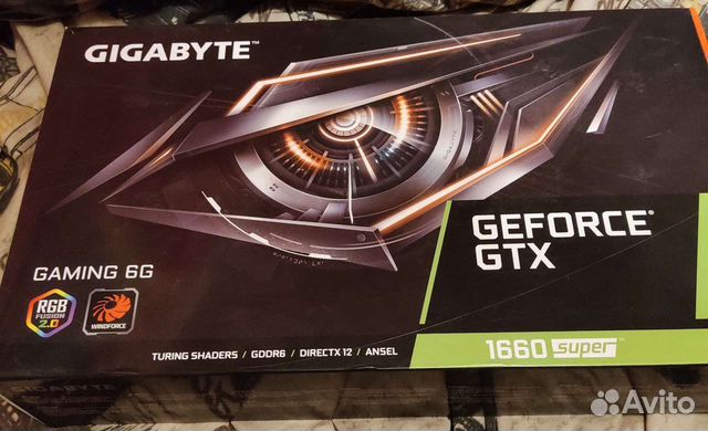 Видеокарта GeForce GTX 1660 super