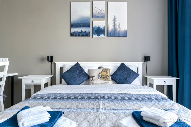 

Квартира-студия, 25 м², 2 кровати