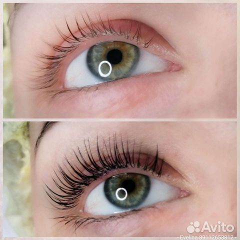 Ламинирование ботокс ресниц и бровей