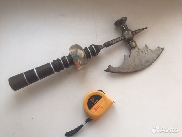 Топорик для мяса с красивой рукояткой