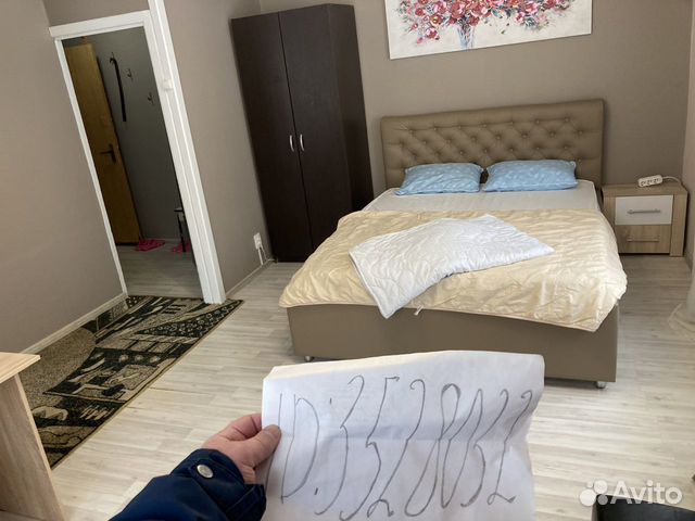 

1-к. квартира, 37 м², 2 кровати