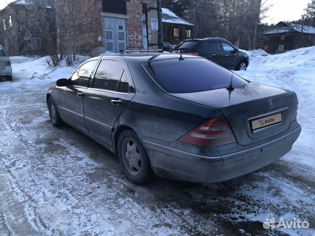 Mercedes-Benz S-класс 5.0 AT, 1999, 400 000 км