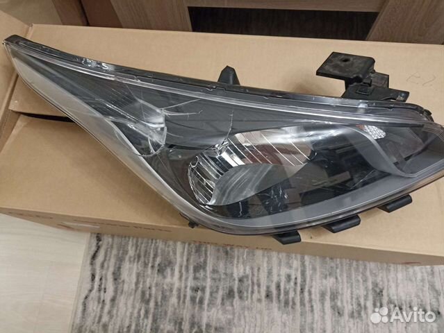 Фара kia rio х лайн 2019