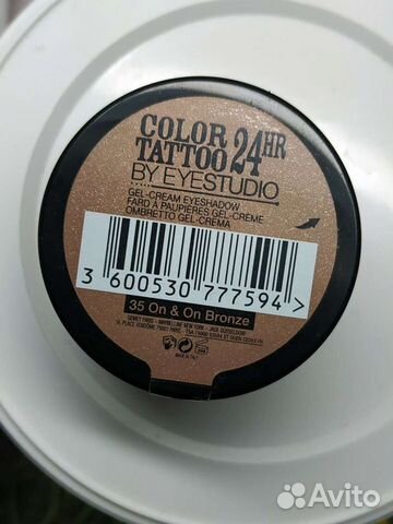 Тени-тату Maybelline New York