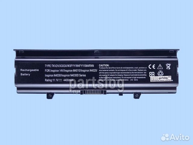 Аккумулятор для Dell TKV2V 11.1V 4400mAh