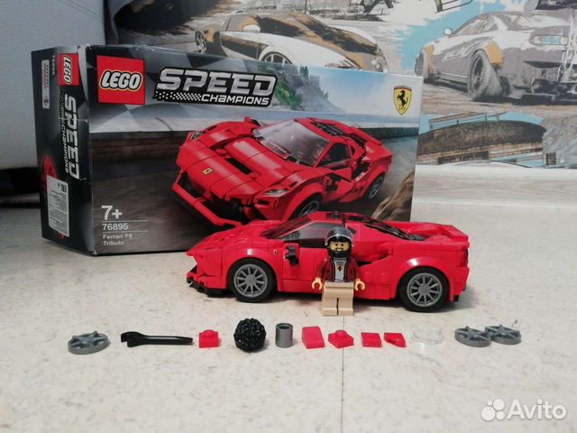 Lego speed champions Ferrari F8 Tributo