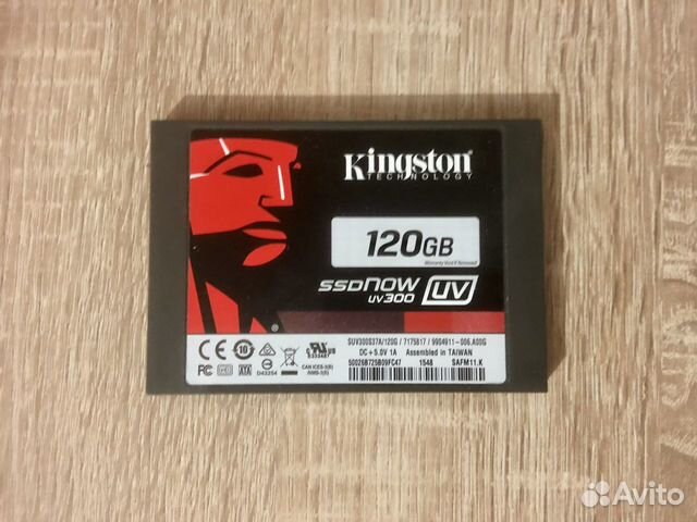 Ssd 120gb kingston купить в Шахтах | Бытовая электроника | Авито