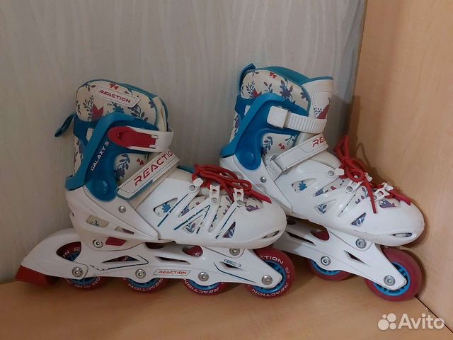 Роликовые коньки детские раздвижные