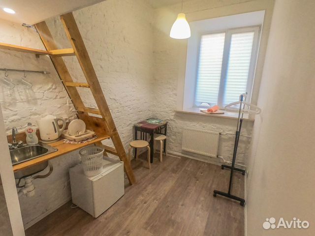 

Квартира-студия, 10 м², 1 кровать