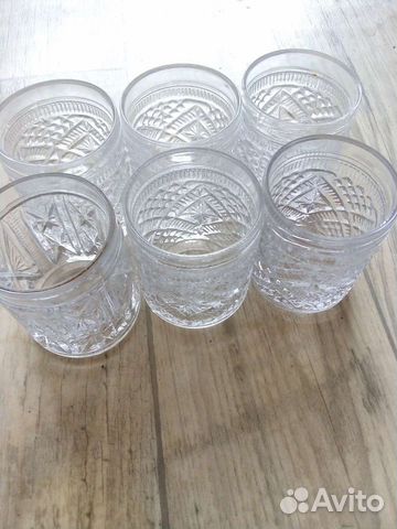 Посуда СССР хрусталь стаканы бокалы рюмки