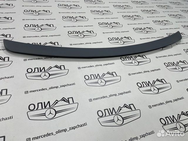 Спойлер на крышку багажника Mercedes W218