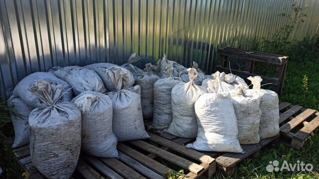 Торф в мешках