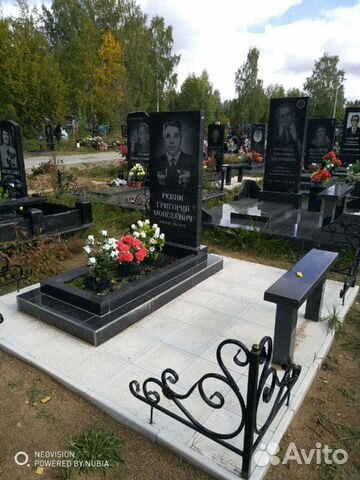 Памятники из гранита, мрамора, мраморной крошки