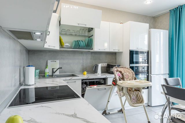 

1-к. квартира, 70 м², 2 кровати