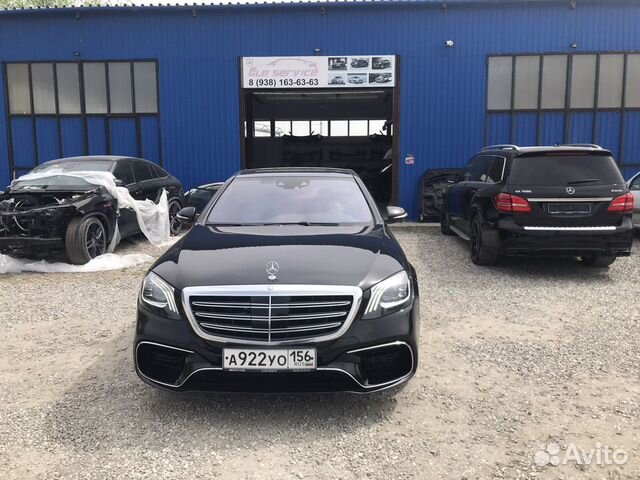 Mercedes Amg 63 рестайлинг w222 amg 6.3 s class
