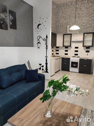 

Квартира-студия, 37 м², 2 кровати