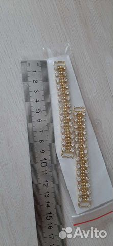 Бретели бижутерия на платье