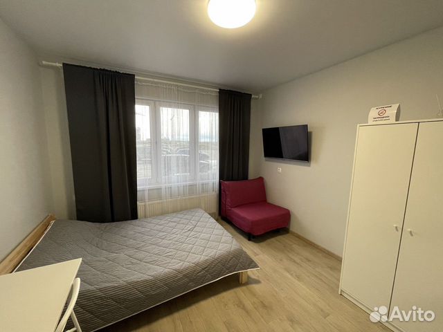 

Квартира-студия, 20 м², 2 кровати