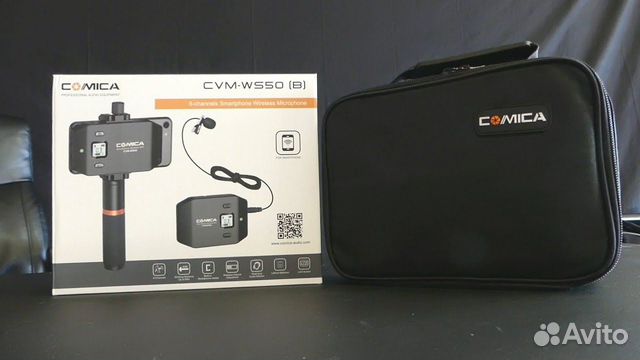 Петличный микрофон Comica новый