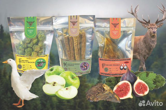 Aborigine Лакомства для собак. Печенье, колбаски