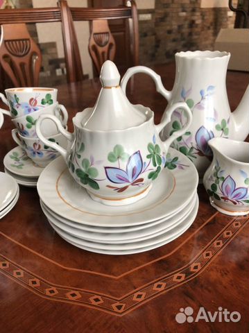 Кофейный сервиз Добрушский фарфор 80-90