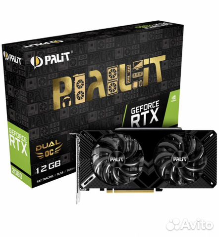 Видеокарта Palit RTX 2060 12 gb