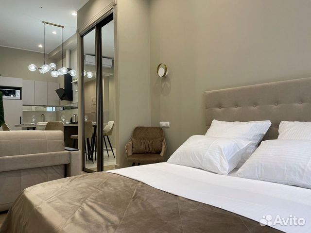 

Квартира-студия, 34 м², 2 кровати