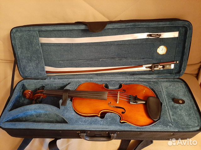Скрипка 1/2 Горонок Каденция+смычок+футляр+мостик