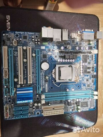 Материнская плата с процессором 1156