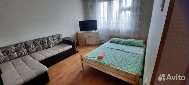 

1-к. квартира, 40 м², 2 кровати