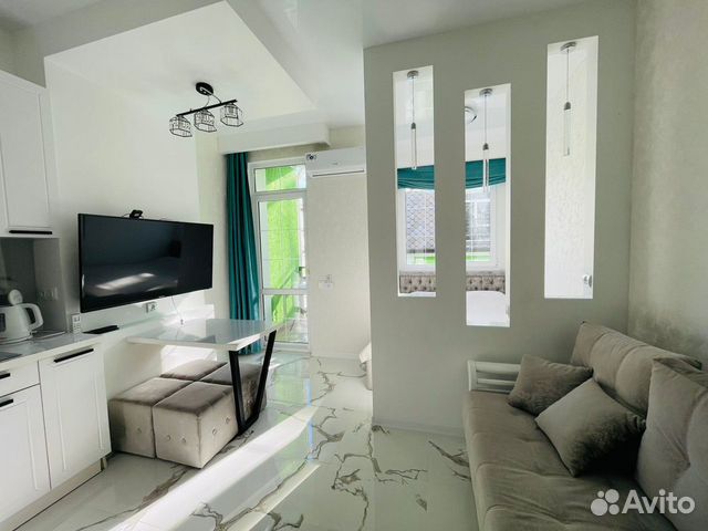 

Квартира-студия, 30 м², 2 кровати