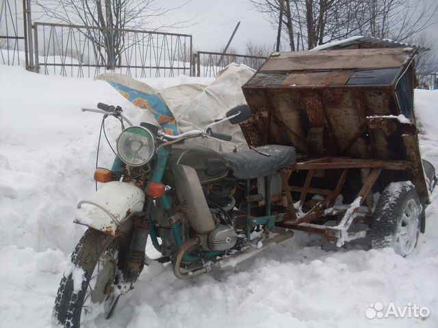 Трицикл на базе мотоцикла Урал