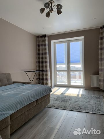 

1-к. квартира, 43,5 м², 2 кровати